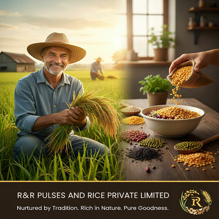 Mission of RR pulses and rice